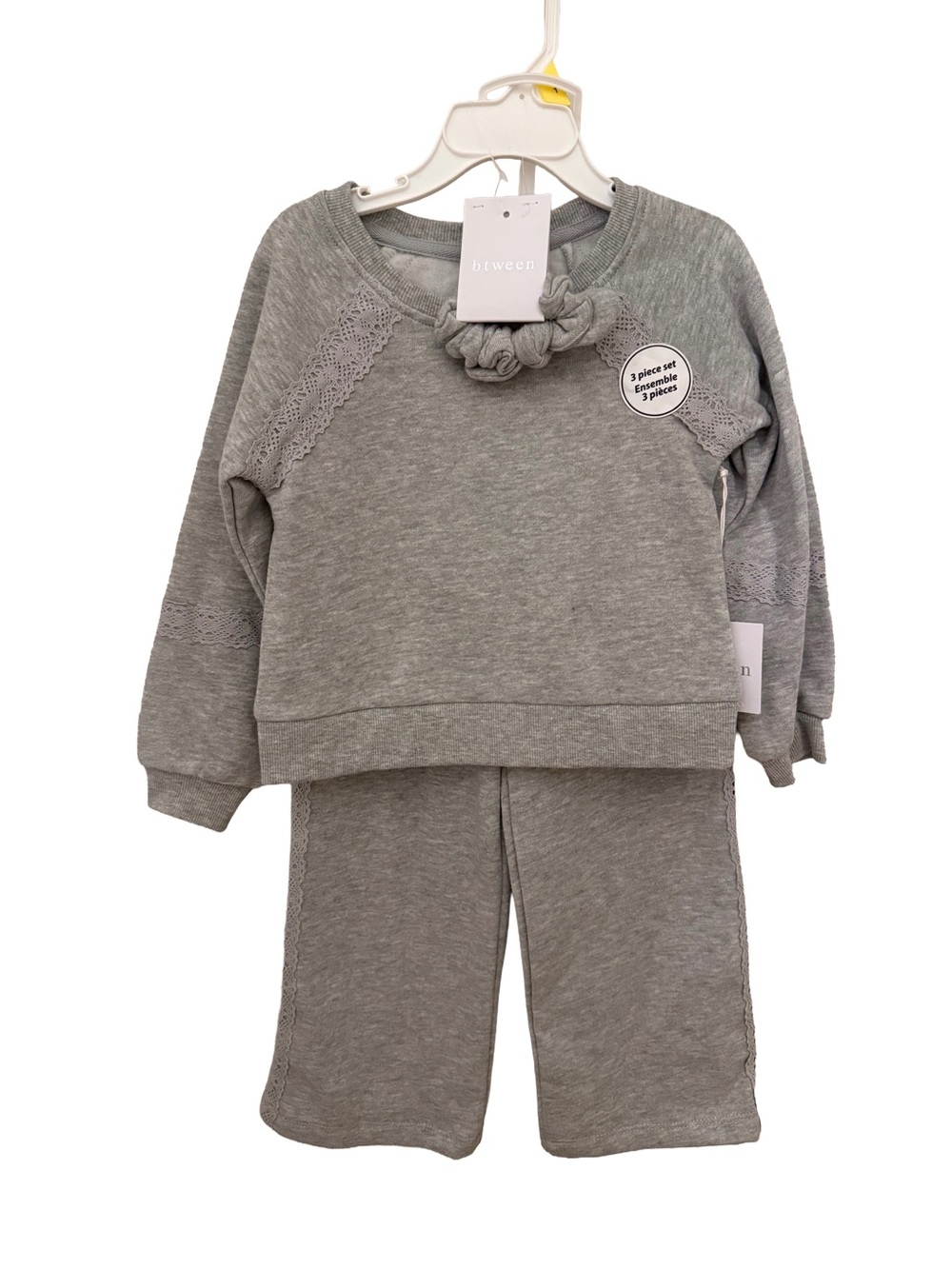 btween Grey Matching 3 Piece Set NWT
